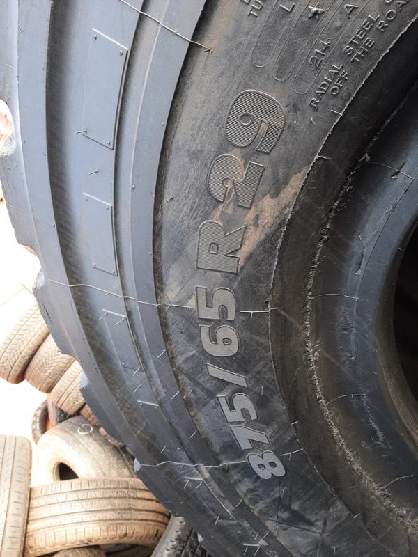 Opona używana przemysłowa 875/65R29 MICHELIN XHA2; 3500zł W4201 - obrazek 3