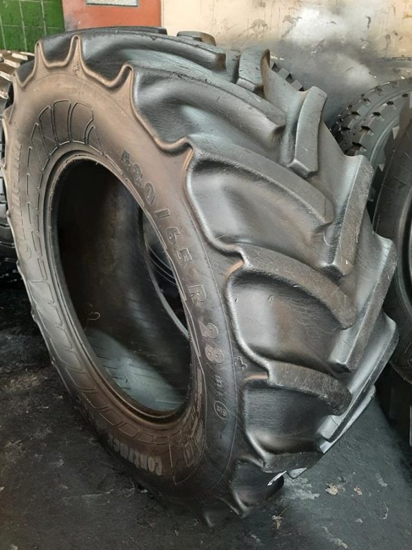 Opona używana rolnicza 480/65R28 CONTINENTAL CONTRACT AC65; 900zł W4209 - obrazek 2