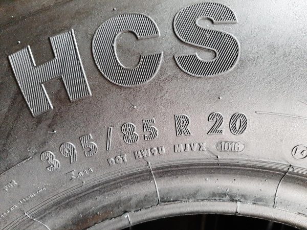 Opona używana przemysłowa 395/85R20 CONTINENTAL HSC OFF ROAD 500zł W4220 - obrazek 3