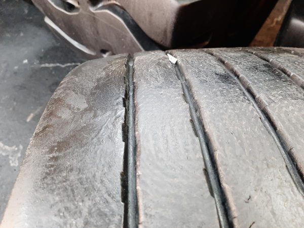 Opona używana ciężarowa 455/40R22.5 GOODYEAR MLHT+ 600zł C2402 - obrazek 6