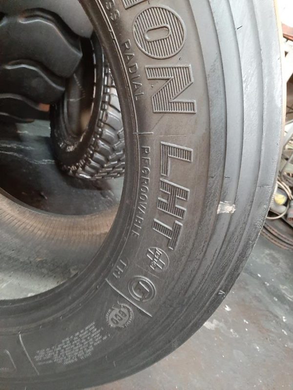 Opona używana ciężarowa 455/40R22.5 GOODYEAR MLHT+ 600zł C2402 - obrazek 12