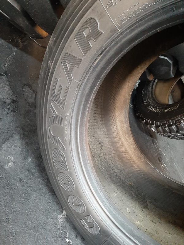 Opona używana ciężarowa 455/40R22.5 GOODYEAR MLHT+ 600zł C2402 - obrazek 2