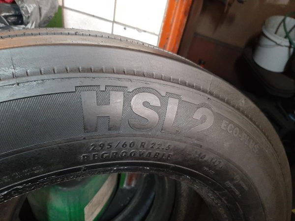 Opona używana ciężarowa 295/60R22.5 CONTINENTAL HSL2 700zł C2403 - obrazek 10