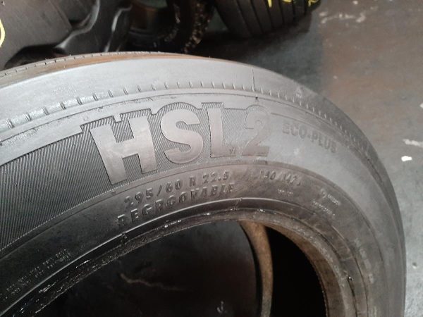 Opona używana ciężarowa 295/60R22.5 CONTINENTAL HSL2 700zł C2403 - obrazek 13