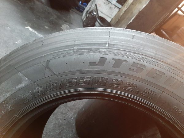 Opona używana ciężarowa 385/55R22.5 JINYU JT560; 450zł C2404 - obrazek 10