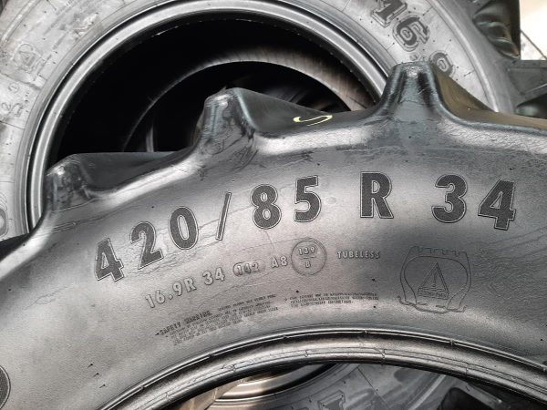 Opona używana rolnicza 420/85R34 16.9R34 CONTINENTAL CONTRACT AC85 1500zł W4225 - obrazek 3