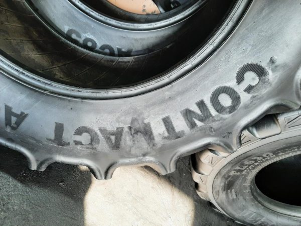 2x Opona używana rolnicza 420/85R30 16.9R30 CONTINENTAL CONTRACT AC85 950zł W4233 - obrazek 11