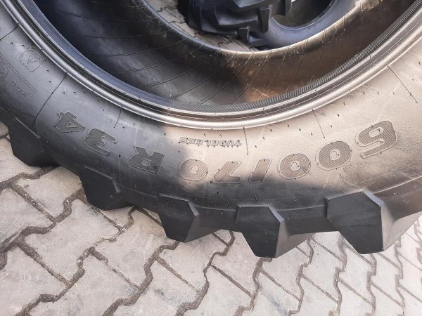 Opona używana rolnicza 600/70R34 TRELLEBORG TM900; 3000zł W4244 - obrazek 3