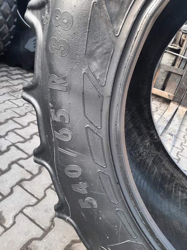 Opona używana rolnicza 540/65R38 CONTINENTAL CONTRACT AC65 1400zł W4251 - obrazek 3