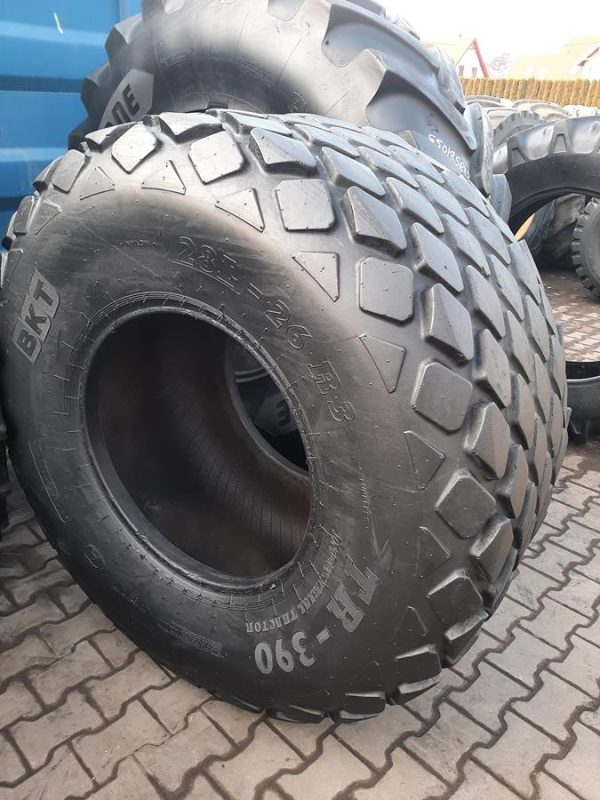Opona używana rolnicza 28-26 BKT TR-390; 1200zł W4252 - obrazek 2