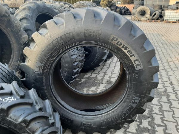 Opona używana 440/80-28 16.9-28 MICHELIN POWER CL 600zł W4256 - obrazek 2