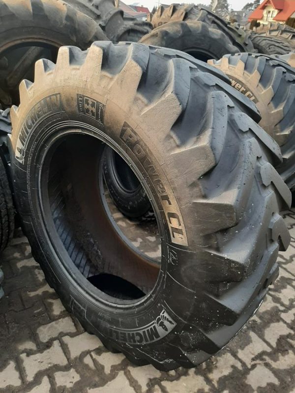Opona używana 440/80-28 16.9-28 MICHELIN POWER CL 600zł W4256 - obrazek 16