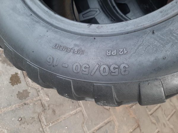 Opona używana rolnicza 350/50-16 VREDESTEIN FLOTATION+ 300zł W4265 - obrazek 3