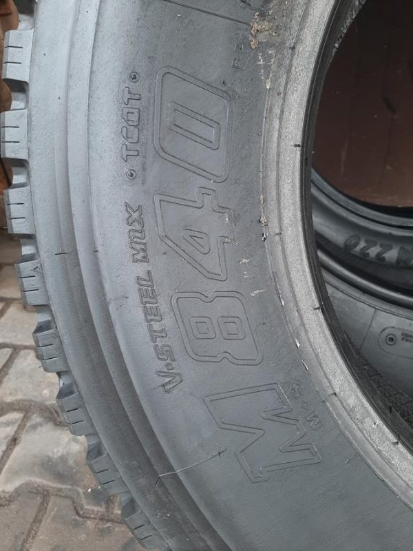 2x Opona używana ciężarowa 10R22.5 BRIDGESTONE M840 450zł C2407 - obrazek 13