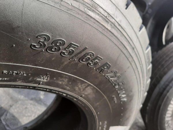 Opona używana ciężarowa 385/65R22.5 APOLLO ENDU TRAX MA HD 650zł C2409 - obrazek 3
