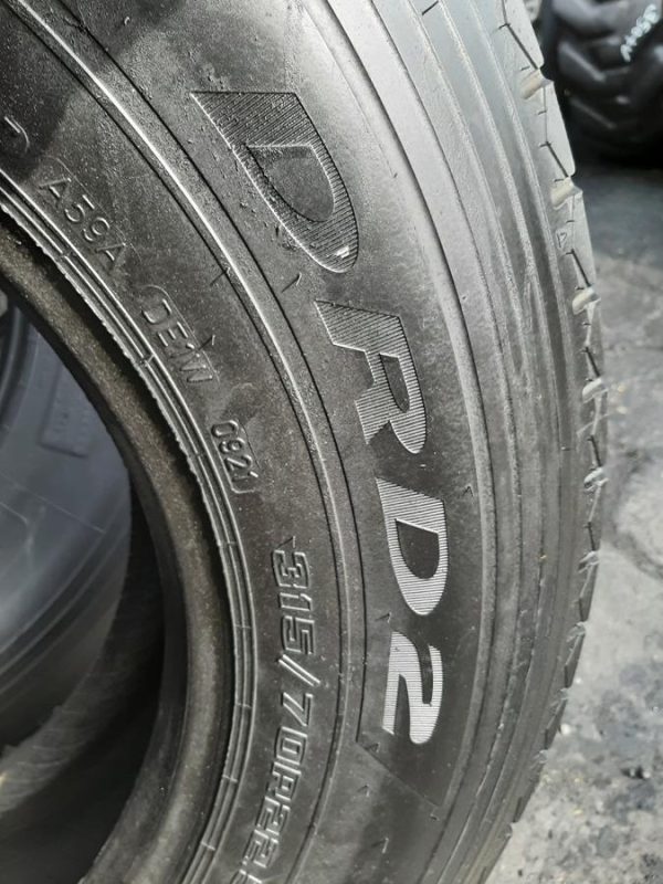 Opona używana ciężarowa 315/70R22.5 DĘBICA DRD2 650zł C2412 - obrazek 13