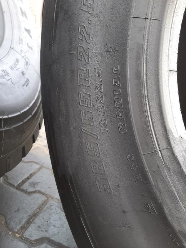 Opona używana ciężarowa 385/65R22.5 15R22.5 BRIDGESTONE 600zł C2414 - obrazek 13
