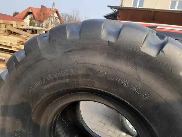 Opona używana przemysłowa 750/65R25 GOODYEAR TL3A+ 5200zł W4282 - obrazek 3