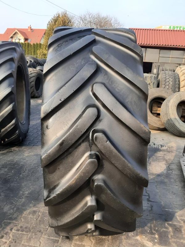2x Opona używana rolnicza 650/65R42 MICHELIN MULTIBIB 3800zł W4284 - obrazek 2