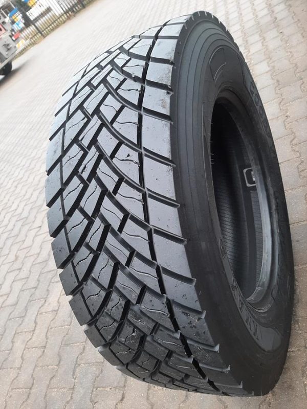 4x Opona używana ciężarowa 315/70R22.5 GOODYEAR KMAX D 375zł C2420 - obrazek 8