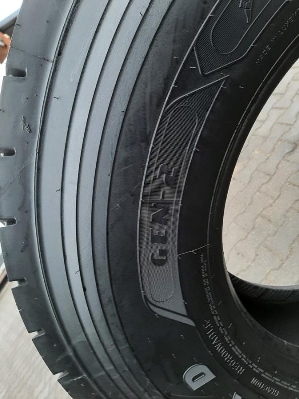 Opona używana ciężarowa 315/80R22.5 GOODYEAR KMAX D 800zł C2421 - obrazek 12