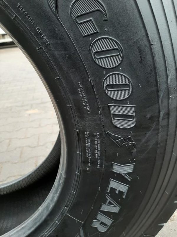 Opona używana ciężarowa 315/80R22.5 GOODYEAR KMAX D 800zł C2421 - obrazek 13