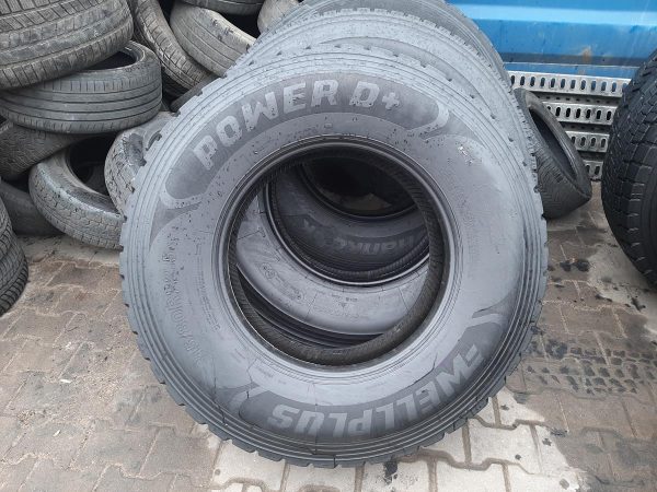 Opona używana ciężarowa 315/80R22.5 WELLPLUS POWER D+ 500zł C2423 - obrazek 2