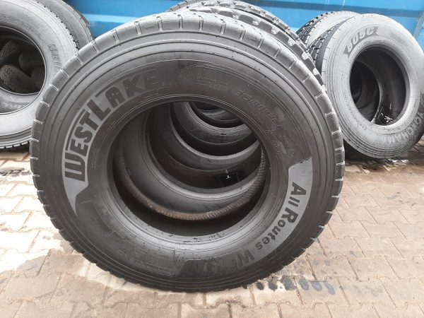 Opona używana ciężarowa 315/80R22.5 WESTLAKE 600zł C2424 - obrazek 2