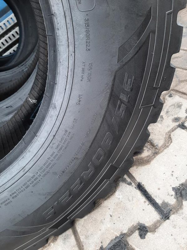 Opona używana ciężarowa 315/80R22.5 AUSTONE ADM215; 650zł C2425 - obrazek 3