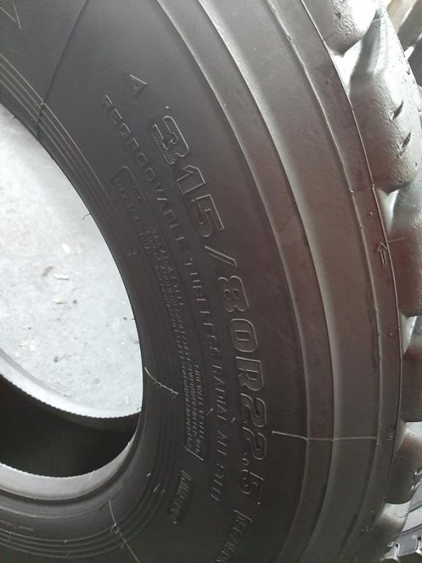 Opona używana ciężarowa 315/80R22.5 WINDPOWER WDC55; 600zł C2438 - obrazek 10