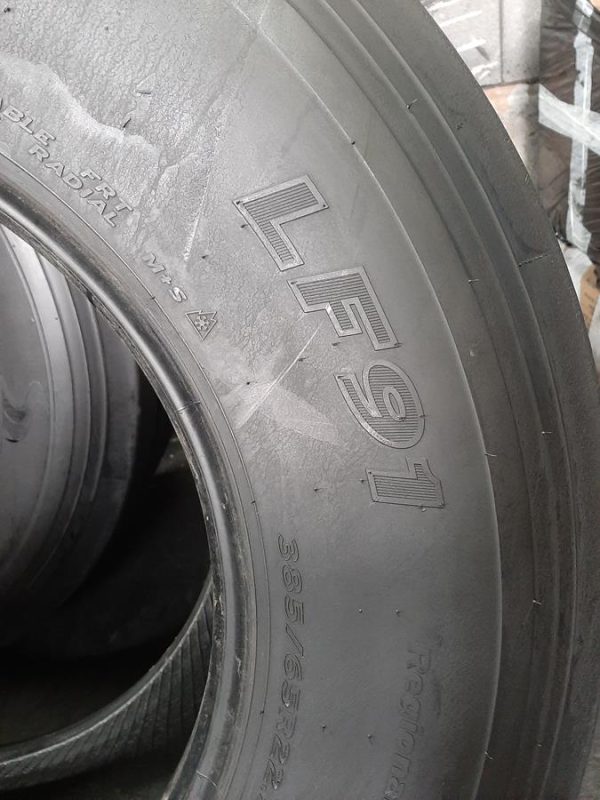 Opona używana ciężarowa 385/65R22.5 LAUFENN LF91; 500zł C2442 - obrazek 13