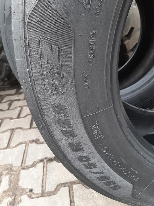 2x Opona używana ciężarowa 355/50R22.5 MICHELIN 300zł(szt.) C2444 - obrazek 3