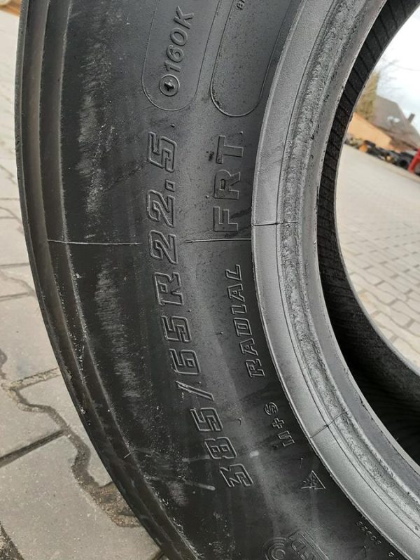 Opona używana ciężarowa 385/65R22.5 BRIDGESTONE R179+ 650zł C2445 - obrazek 3