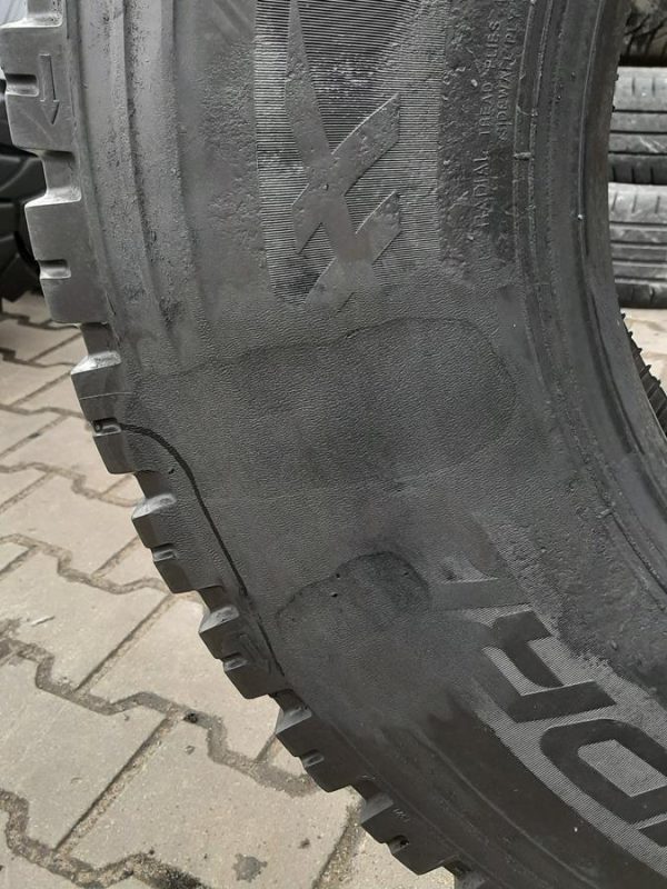 Opona używana ciężarowa 315/80R22.5 NORDEXX TRAC CON10; 600zł C2446 - obrazek 8