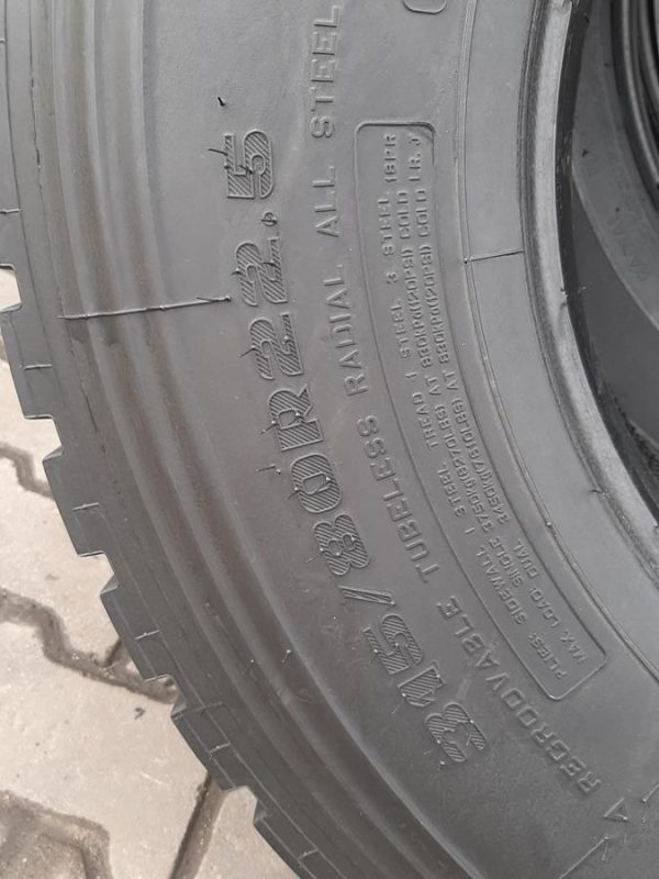 Opona używana ciężarowa 315/80R22.5 WINDPOWER WDC 52; 600zł C2447 - obrazek 3