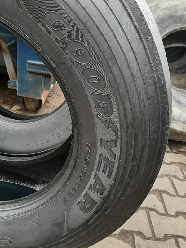 Opona używana ciężarowa 385/65R22.5 GOODYEAR K MAX T HL 580zł C2448 - obrazek 10