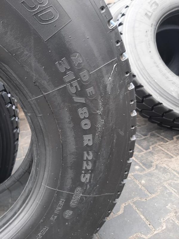 Opona używana ciężarowa 315/80R22.5 MICHELIN X MULTIWAY 3D XDE 700zł C2454 - obrazek 3