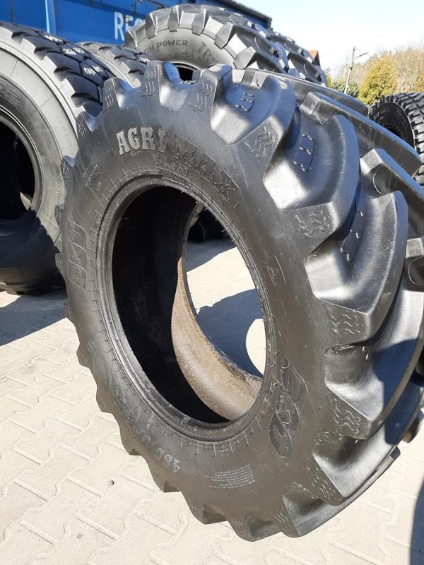 Opona używana rolnicza 480/65R28 BKT AGRIMAX RT657 1400zł W4292 - obrazek 10