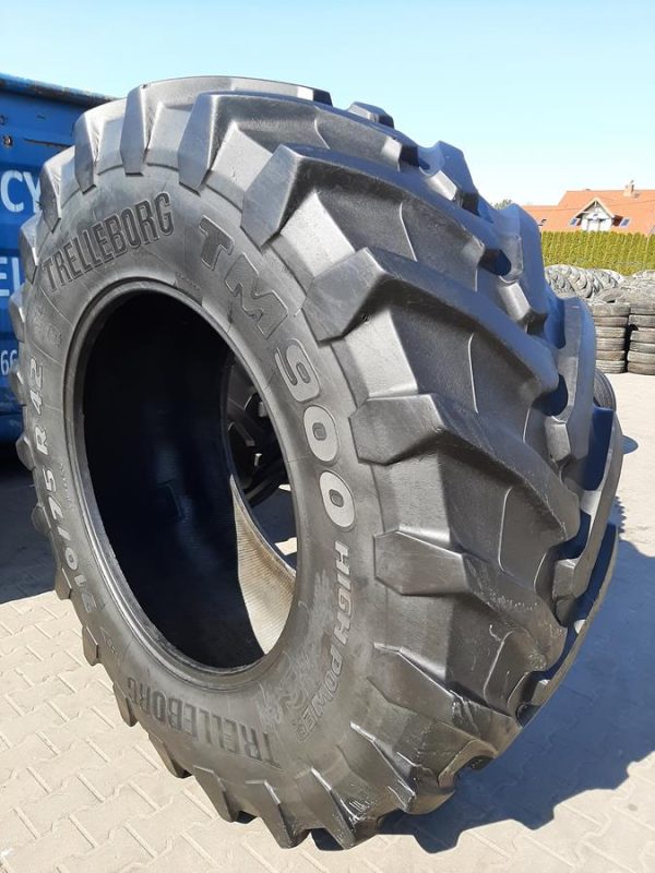 2x Opona używana rolnicza 710/75R42 TRELLEBORG TM900 4200zł W4293 - obrazek 17