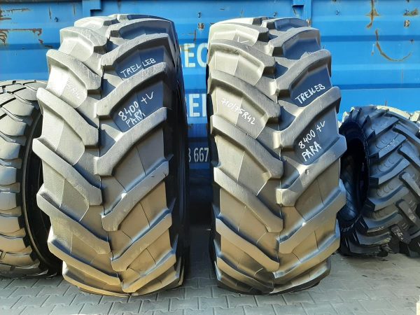 2x Opona używana rolnicza 710/75R42 TRELLEBORG TM900 4200zł W4293