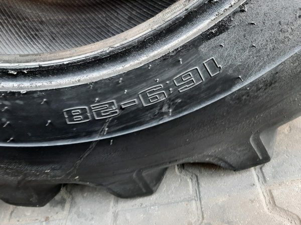 2x Opona używana przemysłowa 16.9-28 GOODYEAR SURE GRIP 900zł W4297 - obrazek 3