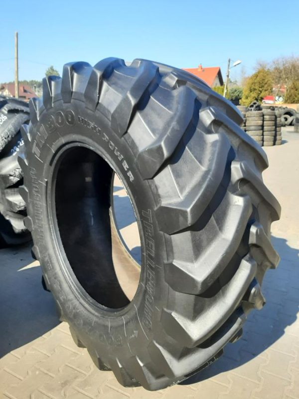 Opona używana rolnicza 600/70R34 TRELLEBORG TM900; 2600zł W4298 - obrazek 4