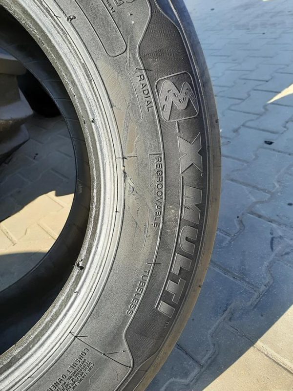 Opona używana ciężarowa 355/50R22.5 MICHELIN X MULTI Z 600zł C2460 - obrazek 4