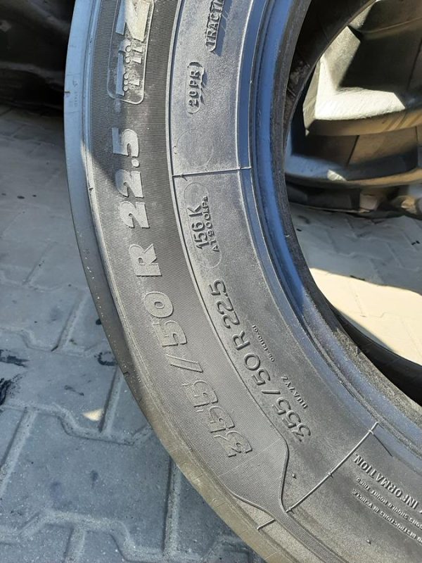 Opona używana ciężarowa 355/50R22.5 MICHELIN X MULTI Z 600zł C2460 - obrazek 10
