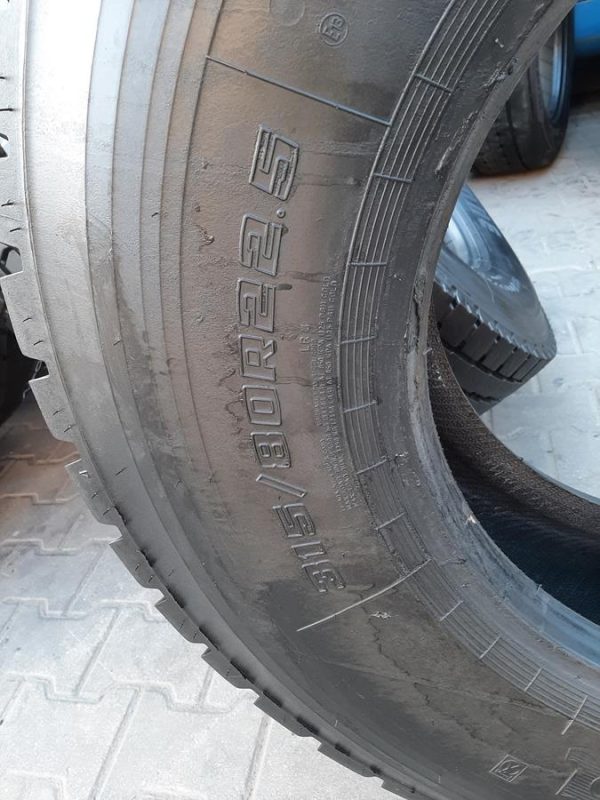 Opona używana ciężarowa 315/80R22.5 SAVA ORJAK MS 780zł C2461 - obrazek 3