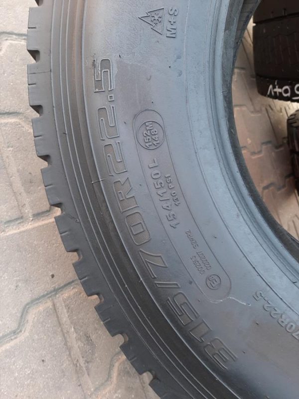 Opona używana ciężarowa 315/70R22.5 PETLAS RH100; 680zł C2463 - obrazek 10