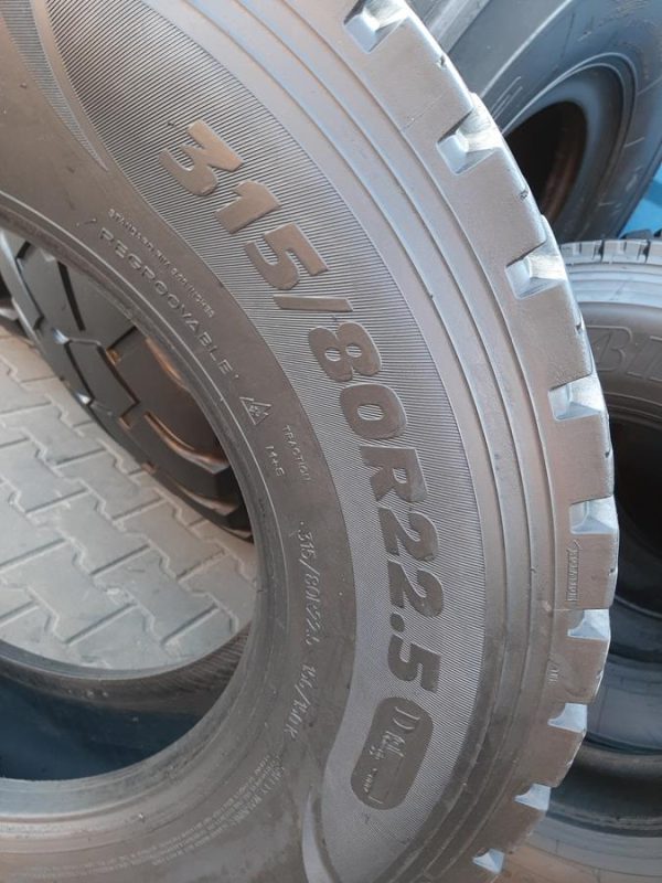 Opona używana ciężarowa 315/80R22.5 OTANI OH 312+ OFF ROAD 680zł C2466 - obrazek 12