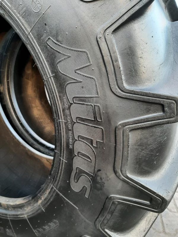 2x Opona używana rolnicza 340/85R24 13.6R24 MITAS RD-01; 750zł W4305 - obrazek 14