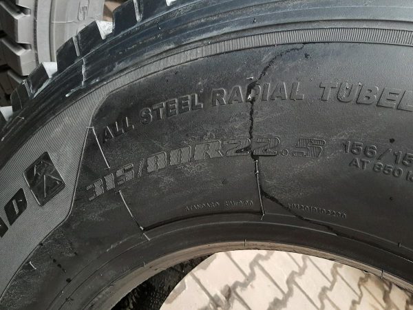 Opona używana ciężarowa 315/70R22.5 SEMPERIT RUNNER 700zł C2449 - obrazek 3