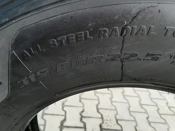 Opona używana ciężarowa 315/70R22.5 SEMPERIT RUNNER 700zł C2449 - obrazek 13